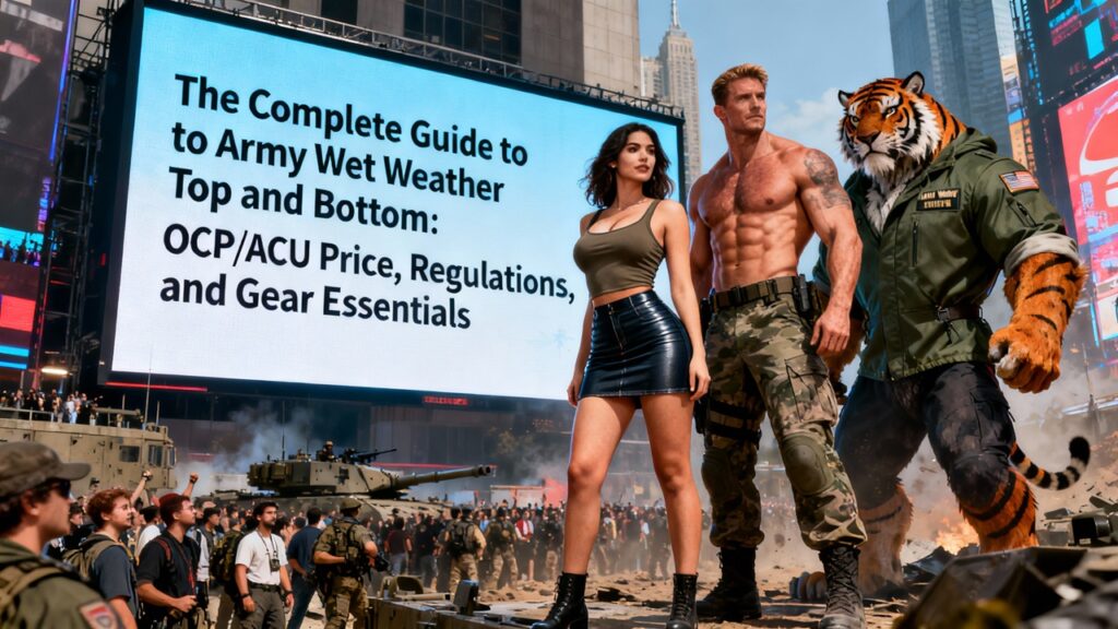 The Complete Guide to Army Wet Weather Top and Bottom